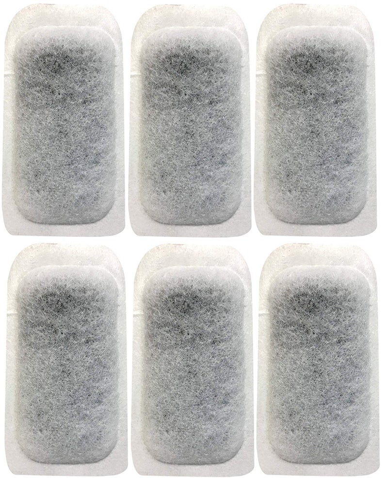 Penn-Plax Replacement Filter Media Cartridge for NuWave Betta Fish Tank Kit â€“ 6-Pack